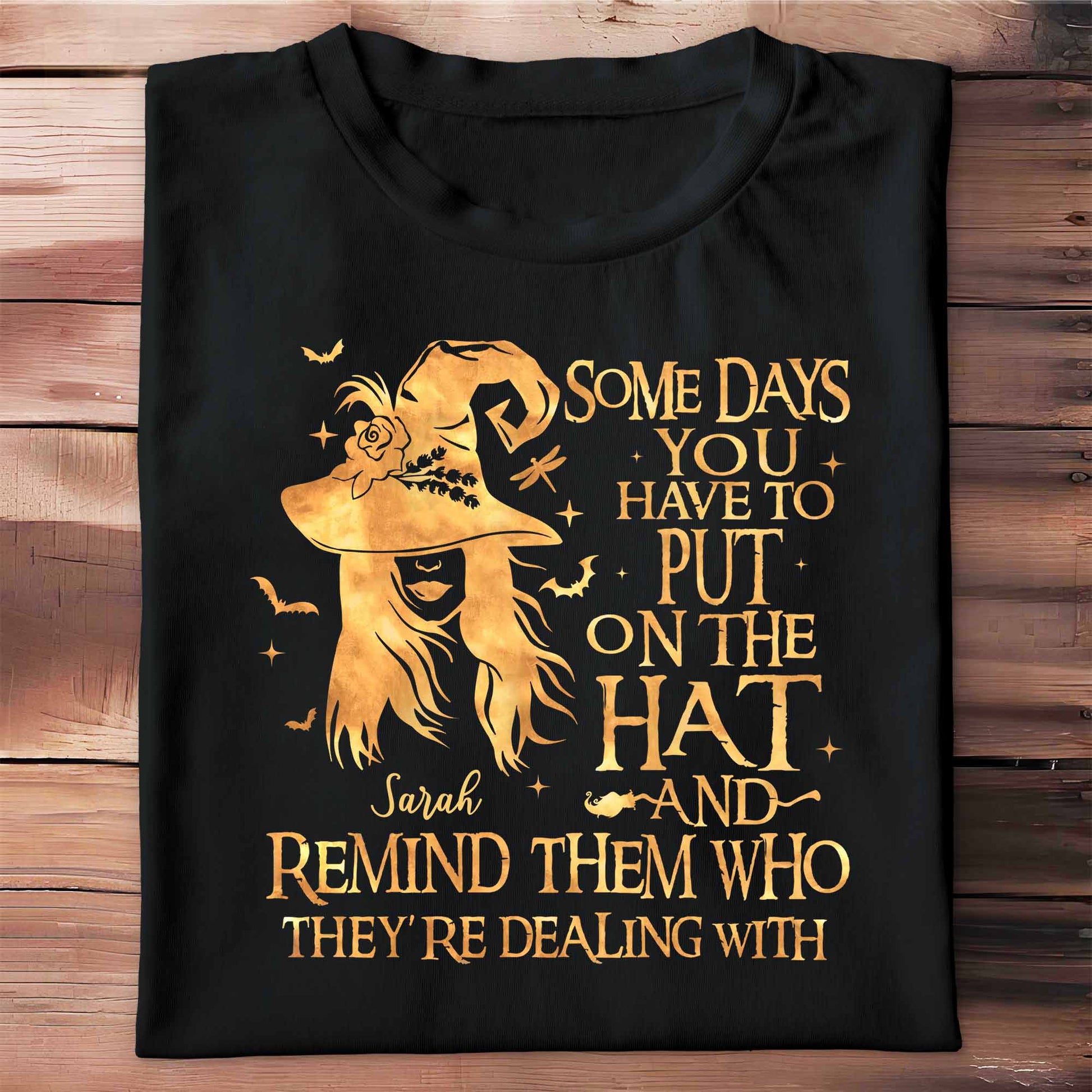 Some Days You Have To Put On The Hat And Remind Them Who They're Dealing With