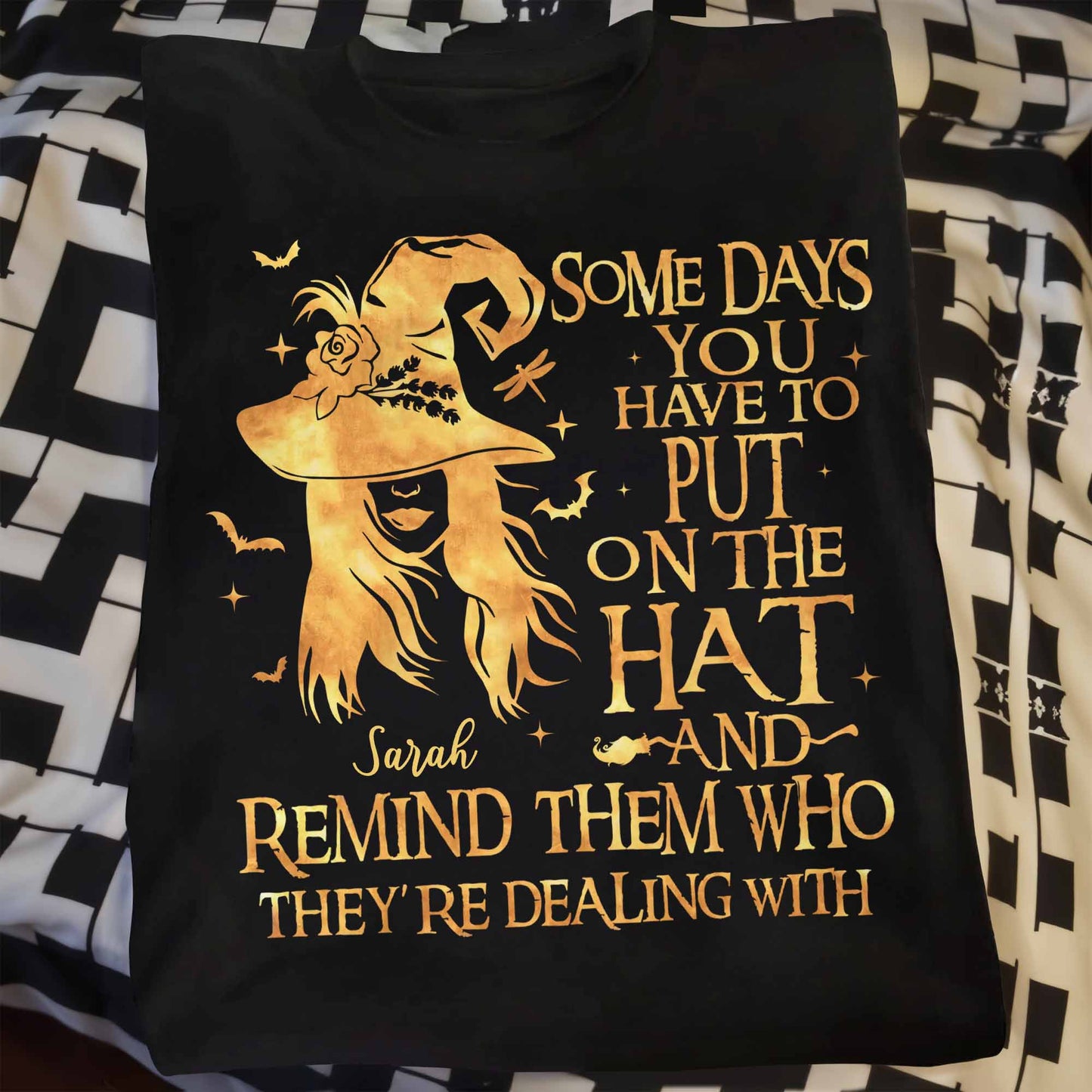 Some Days You Have To Put On The Hat And Remind Them Who They're Dealing With