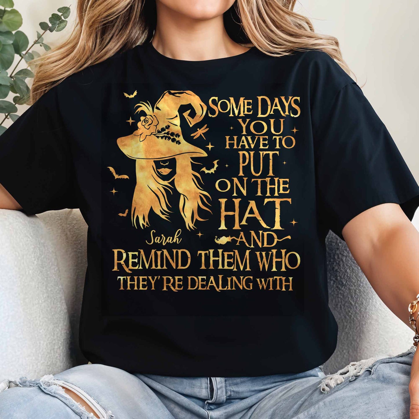 Some Days You Have To Put On The Hat And Remind Them Who They're Dealing With