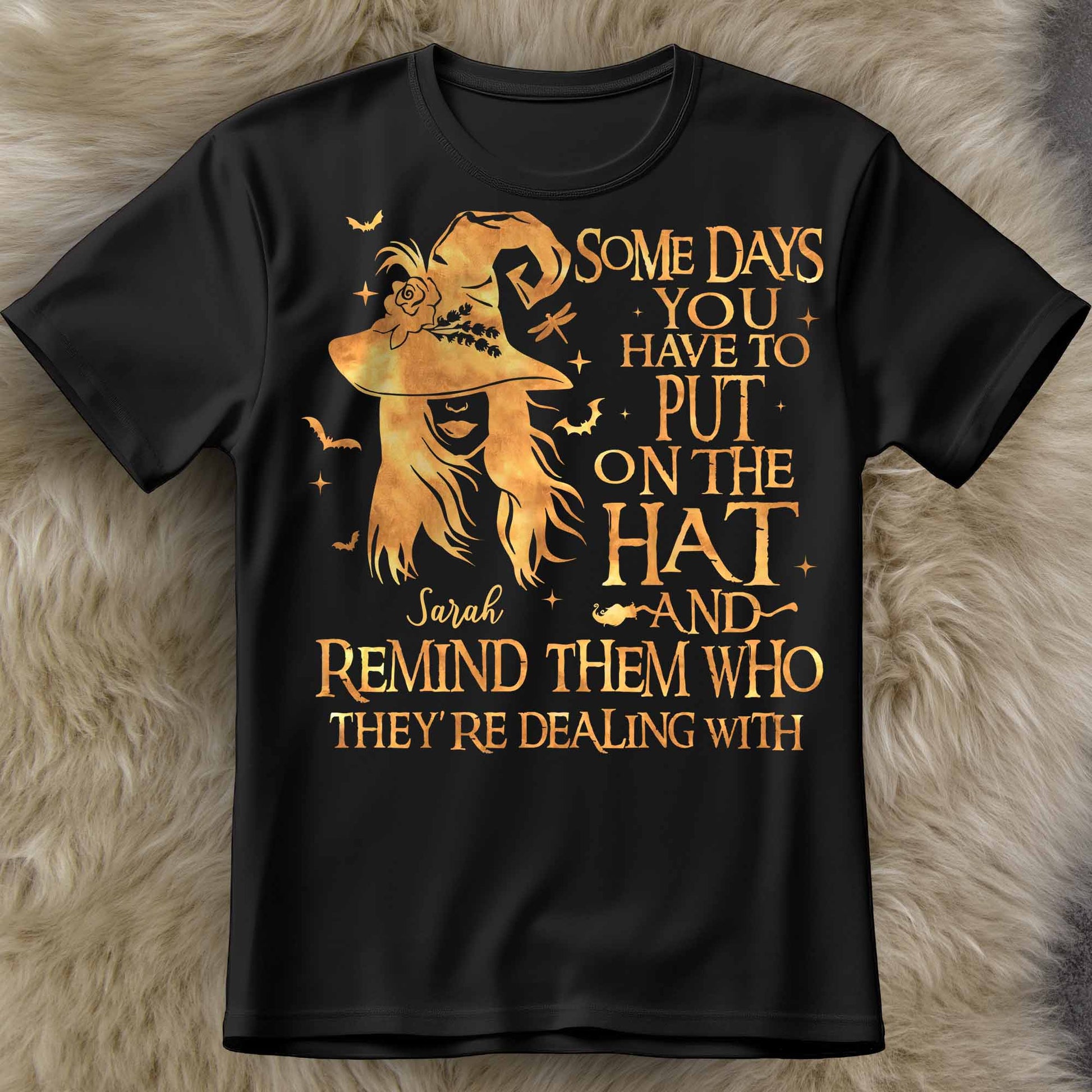 Some Days You Have To Put On The Hat And Remind Them Who They're Dealing With