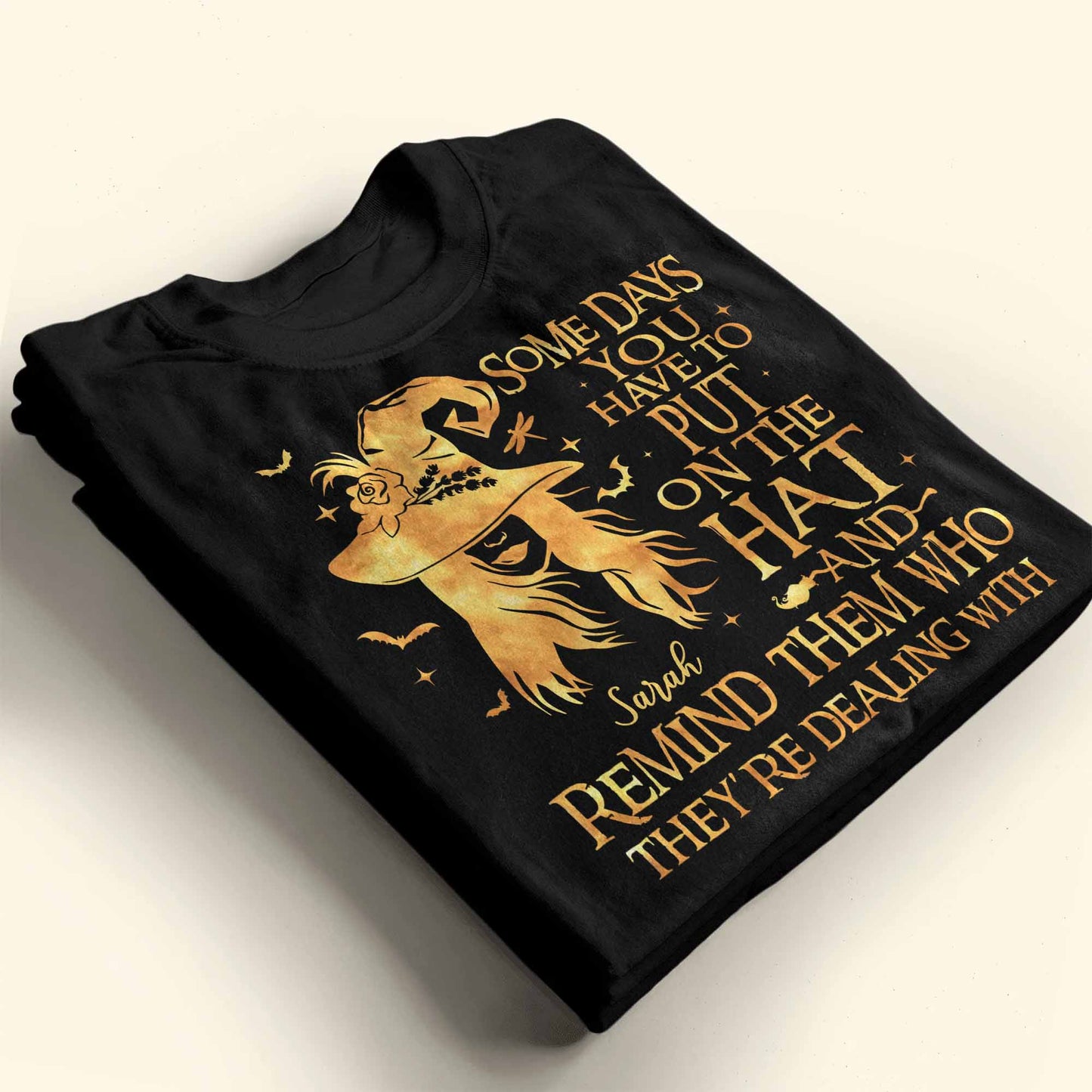 Some Days You Have To Put On The Hat And Remind Them Who They're Dealing With