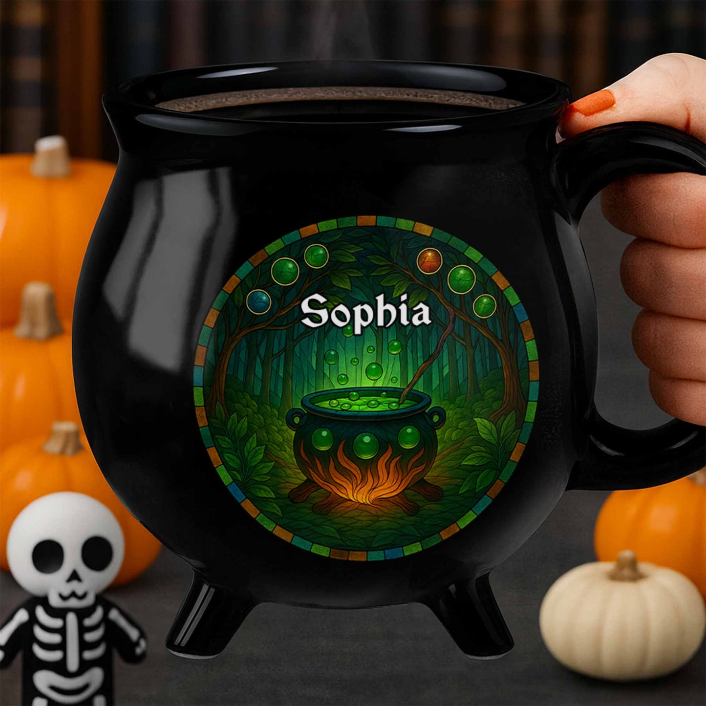 Brewing A Spell Of Love And Protection, Cauldron Design