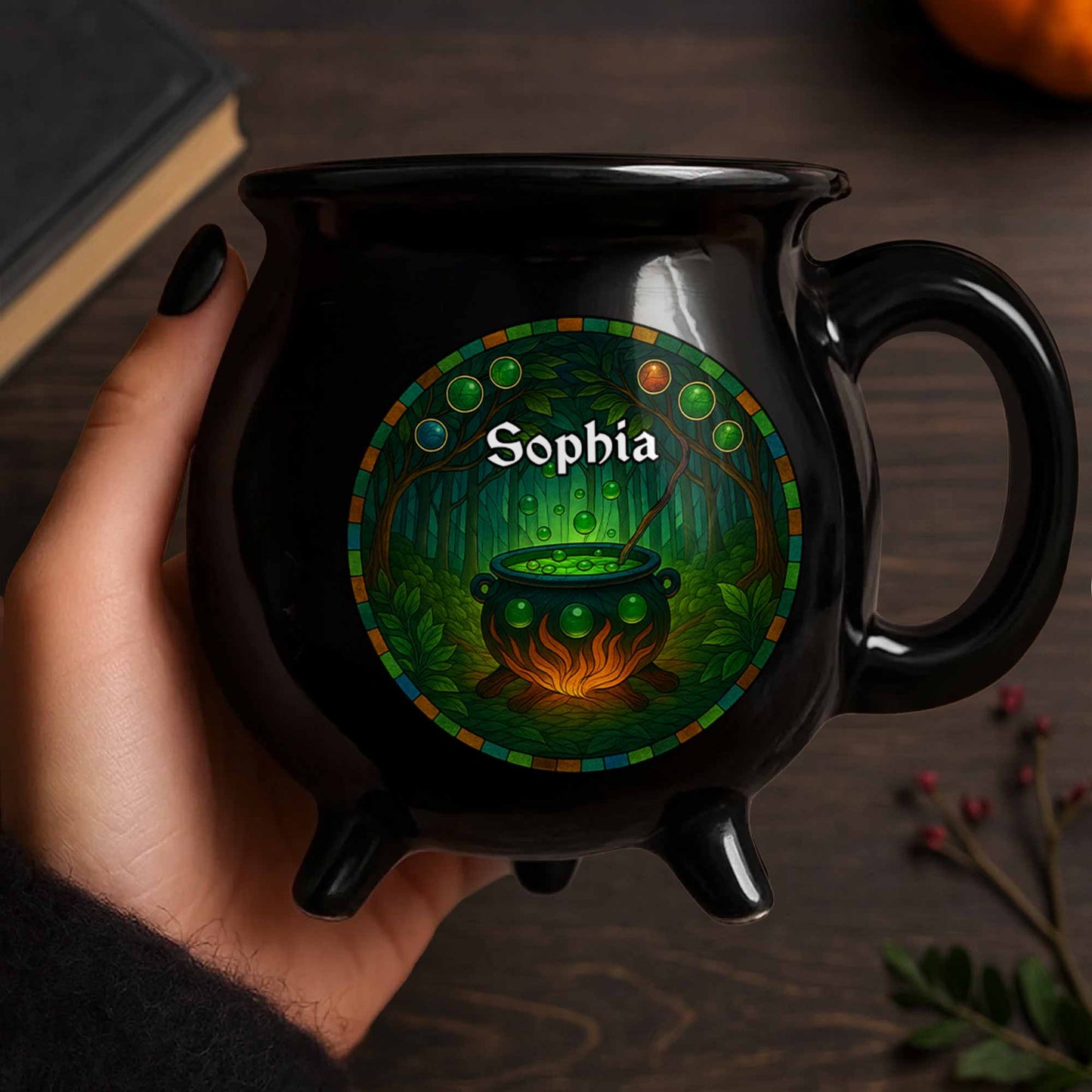 Brewing A Spell Of Love And Protection, Cauldron Design