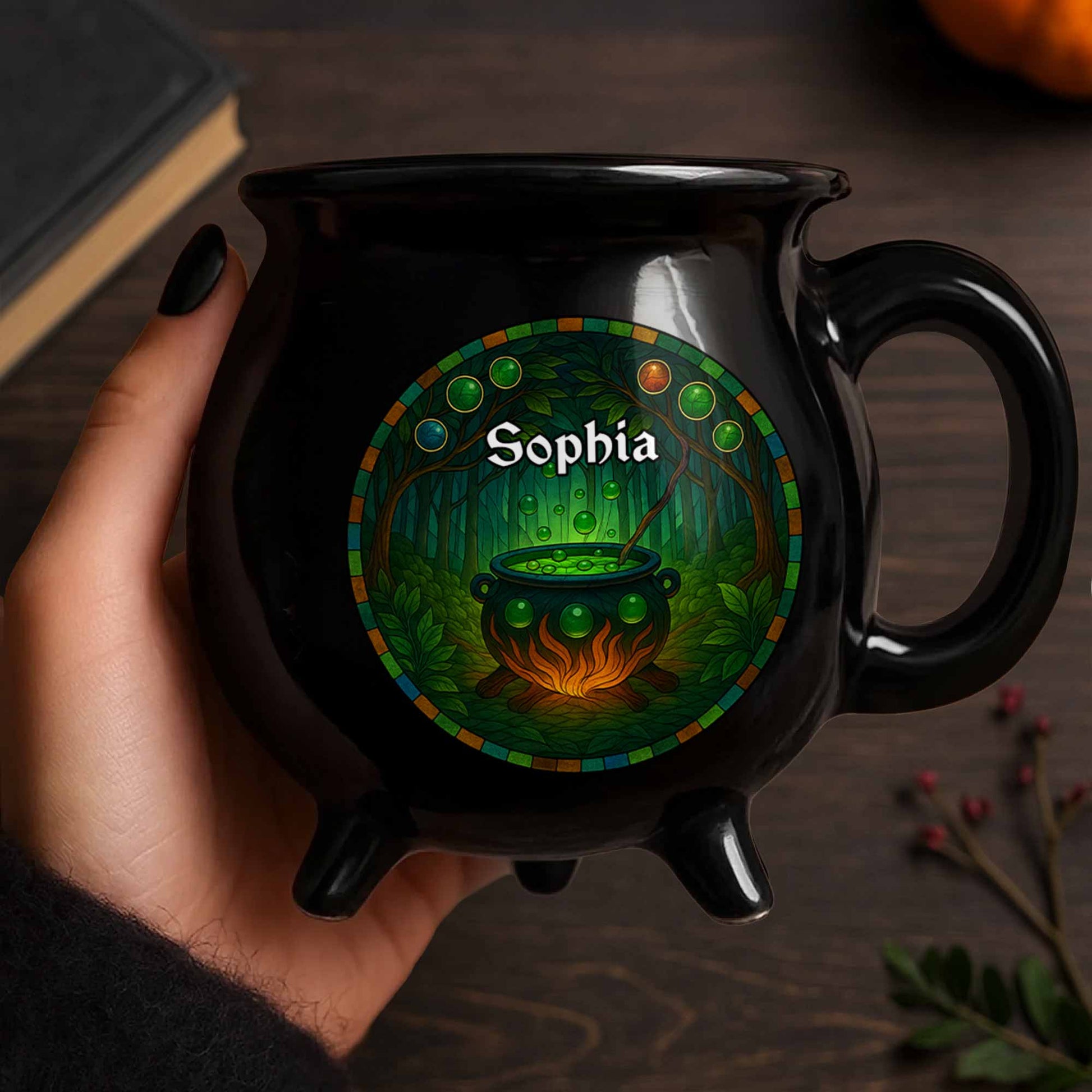 Brewing A Spell Of Love And Protection, Cauldron Design