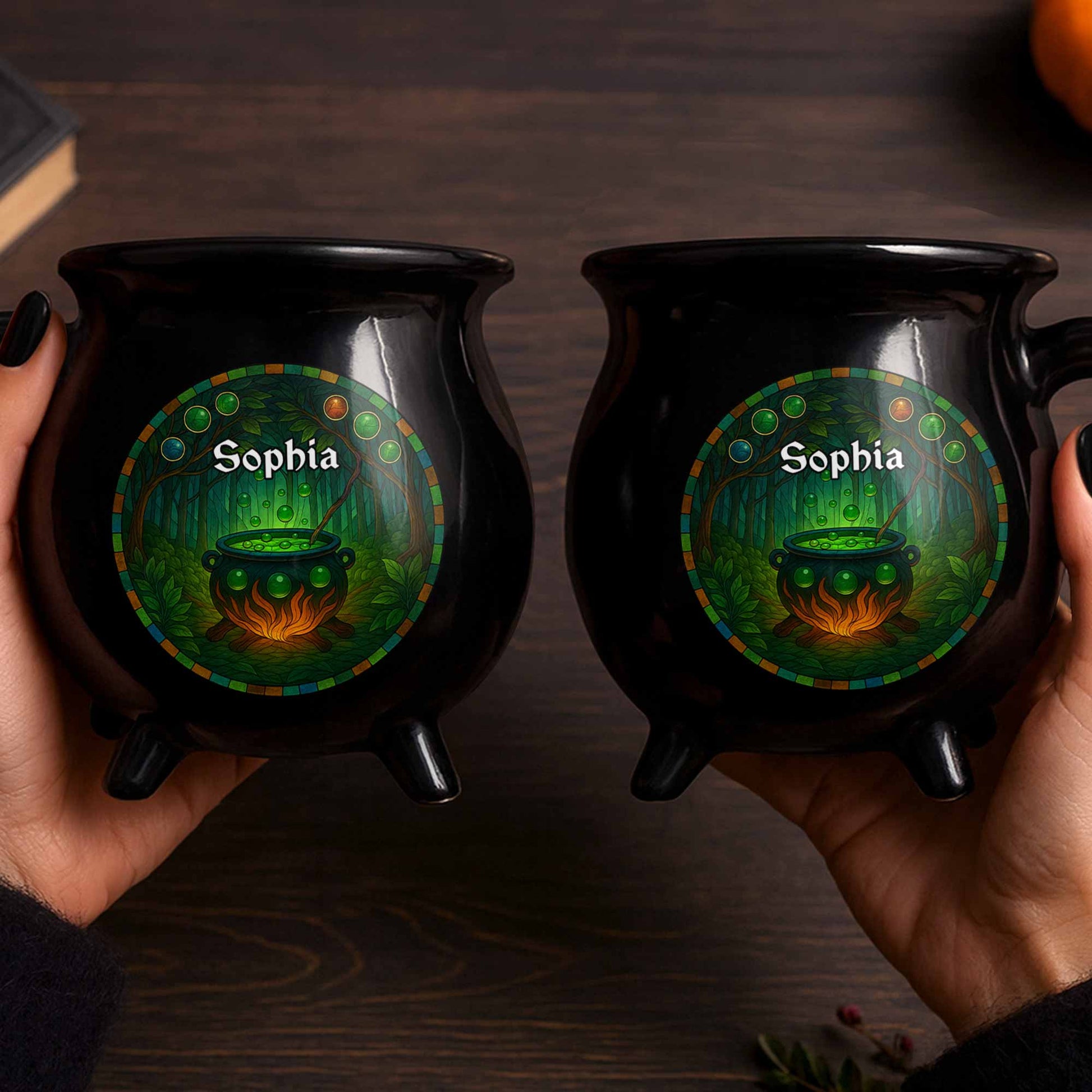 Brewing A Spell Of Love And Protection, Cauldron Design