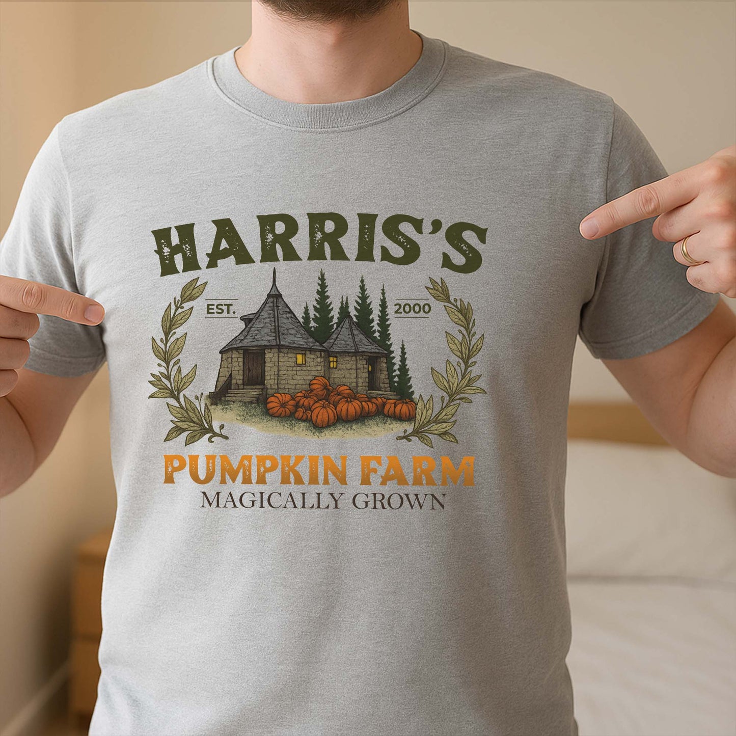 Magically Grown Pumpkin Farm, Pumpkins and Cabin