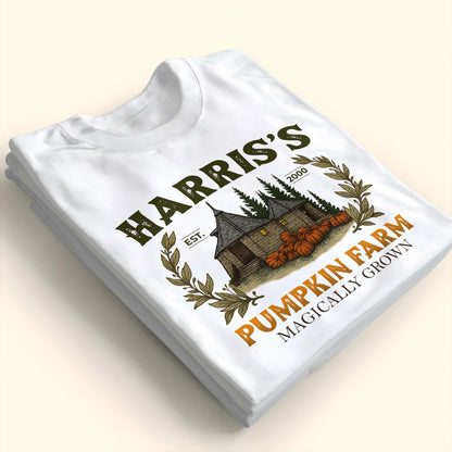 Magically Grown Pumpkin Farm, Pumpkins and Cabin