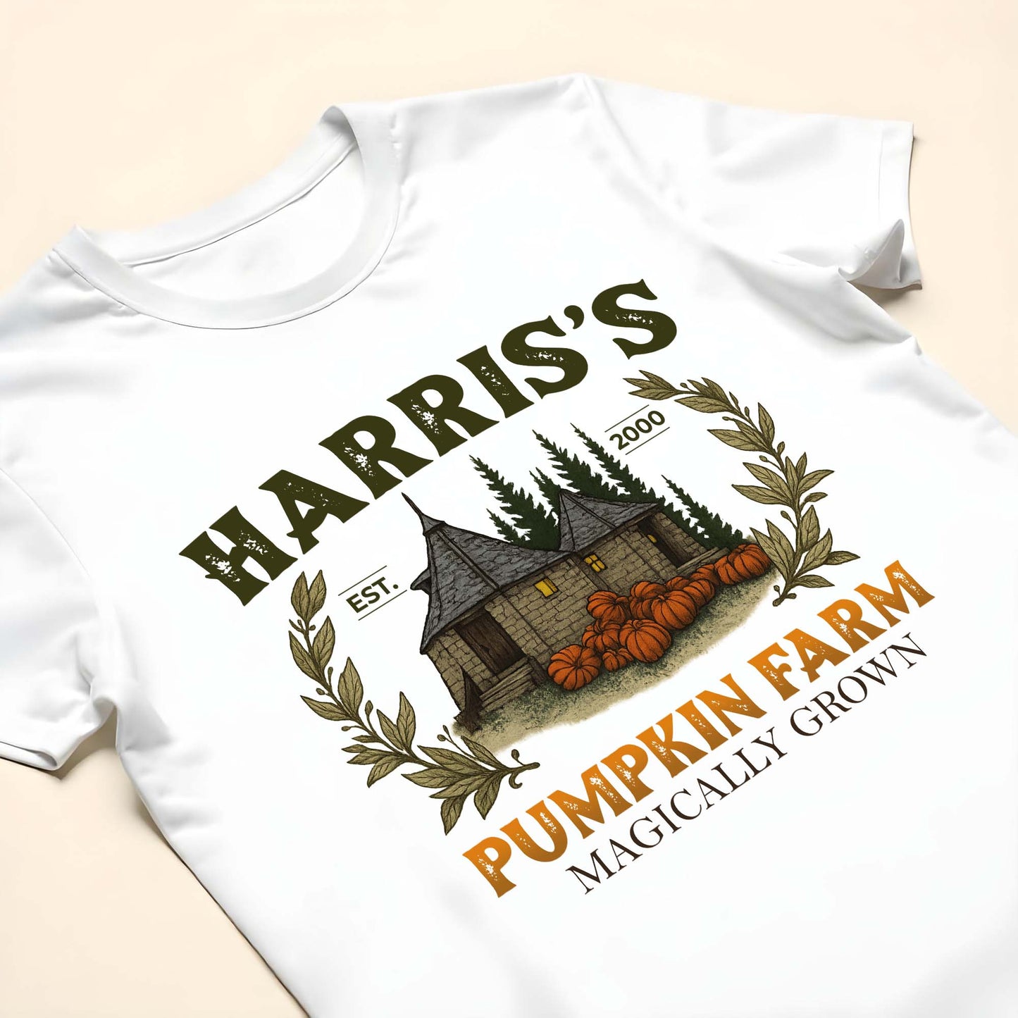 Magically Grown Pumpkin Farm, Pumpkins and Cabin