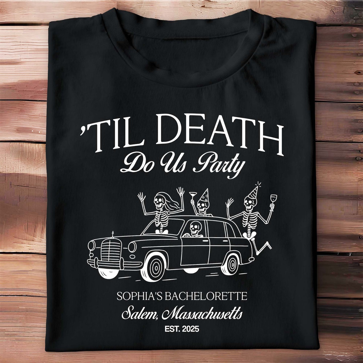 'Til Death Do Us Party Skeletons And Car Design