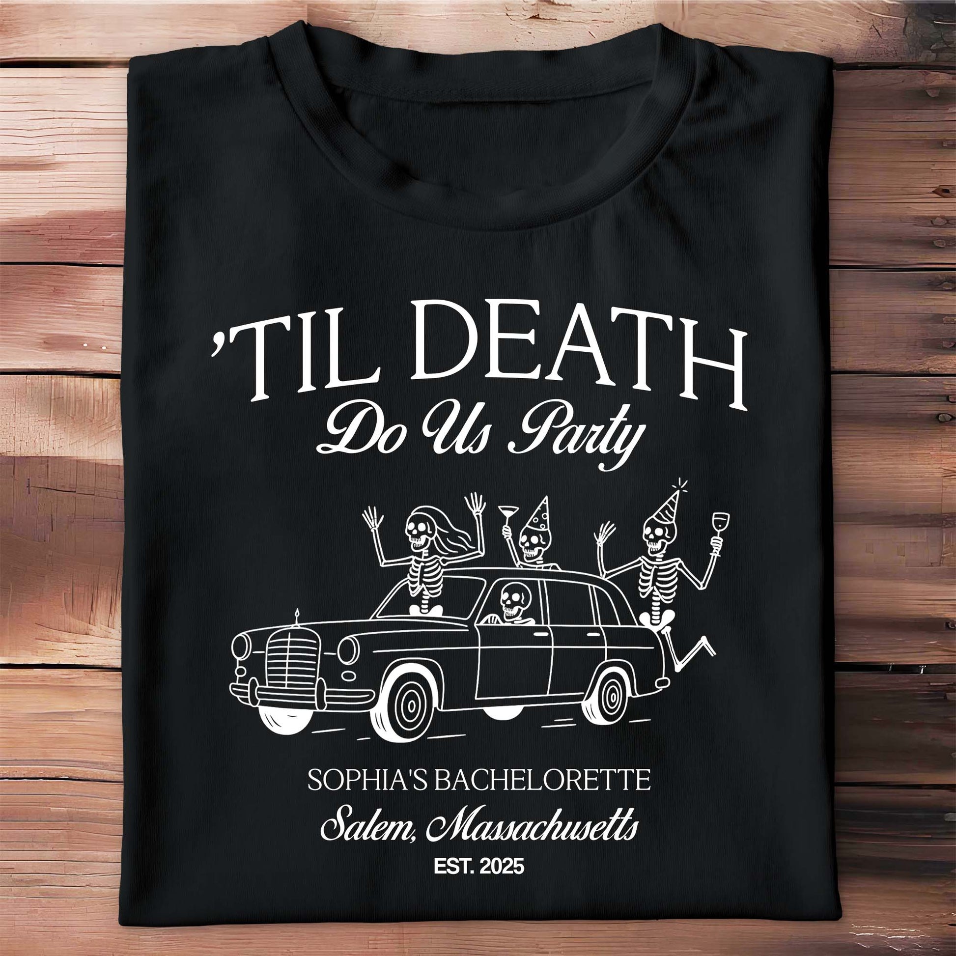 'Til Death Do Us Party Skeletons And Car Design
