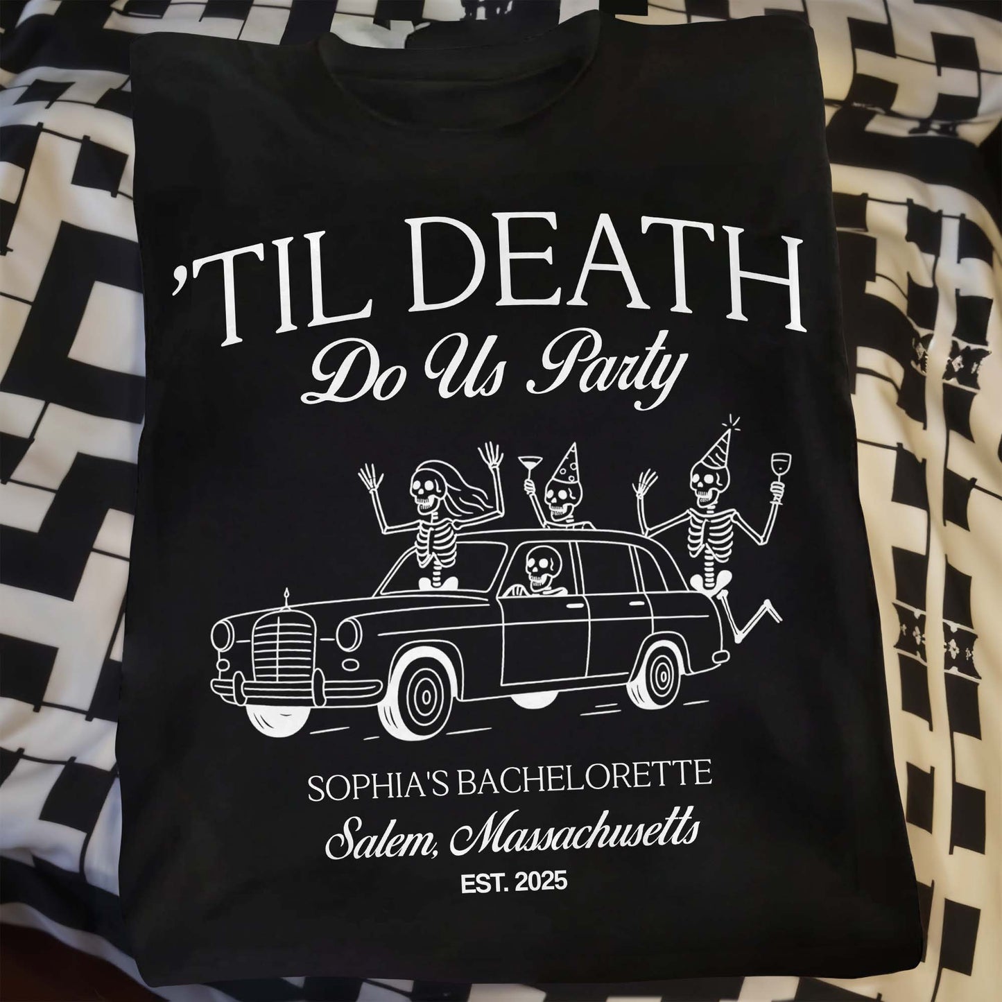 'Til Death Do Us Party Skeletons And Car Design
