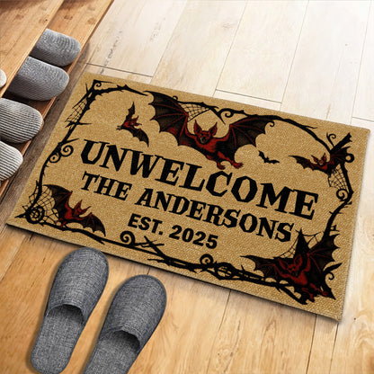 Unwelcome Gothic Bats Design