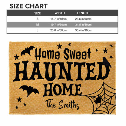 Home Sweet Haunted Home With Bats And Crow