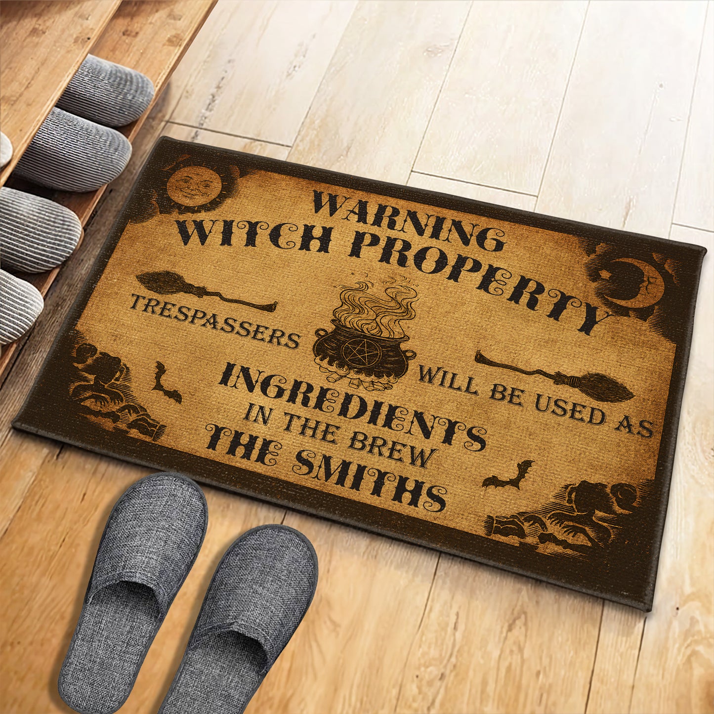Warning Witch Property, Trespassers Used As Ingredients