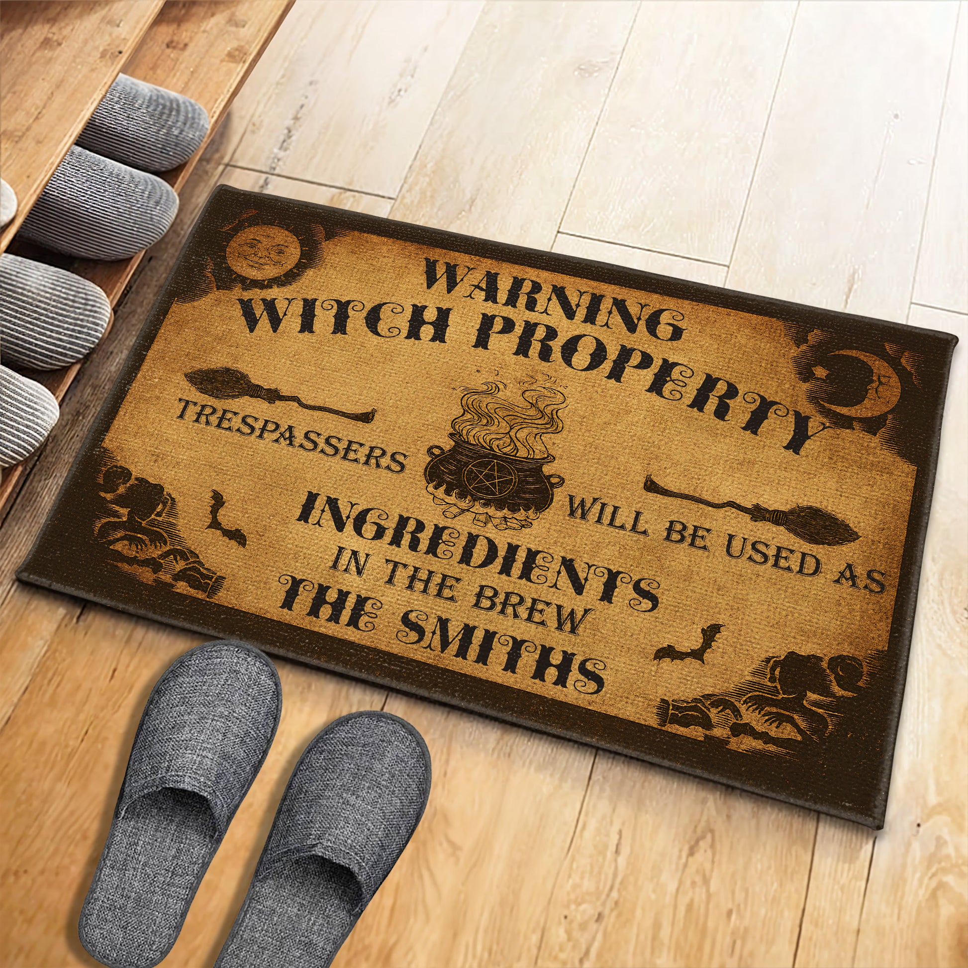 Warning Witch Property, Trespassers Used As Ingredients