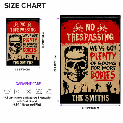 No Trespassing Plenty Of Rooms For More Bodies