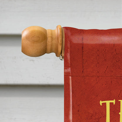 Creepy Kooky Mysterious Spooky Family Halloween Flag