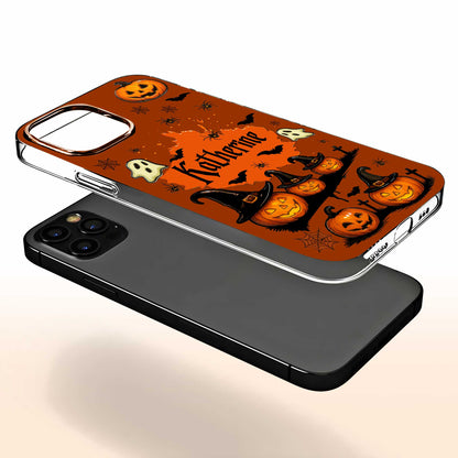 Spooky Season Pumpkins and Playful Ghosts