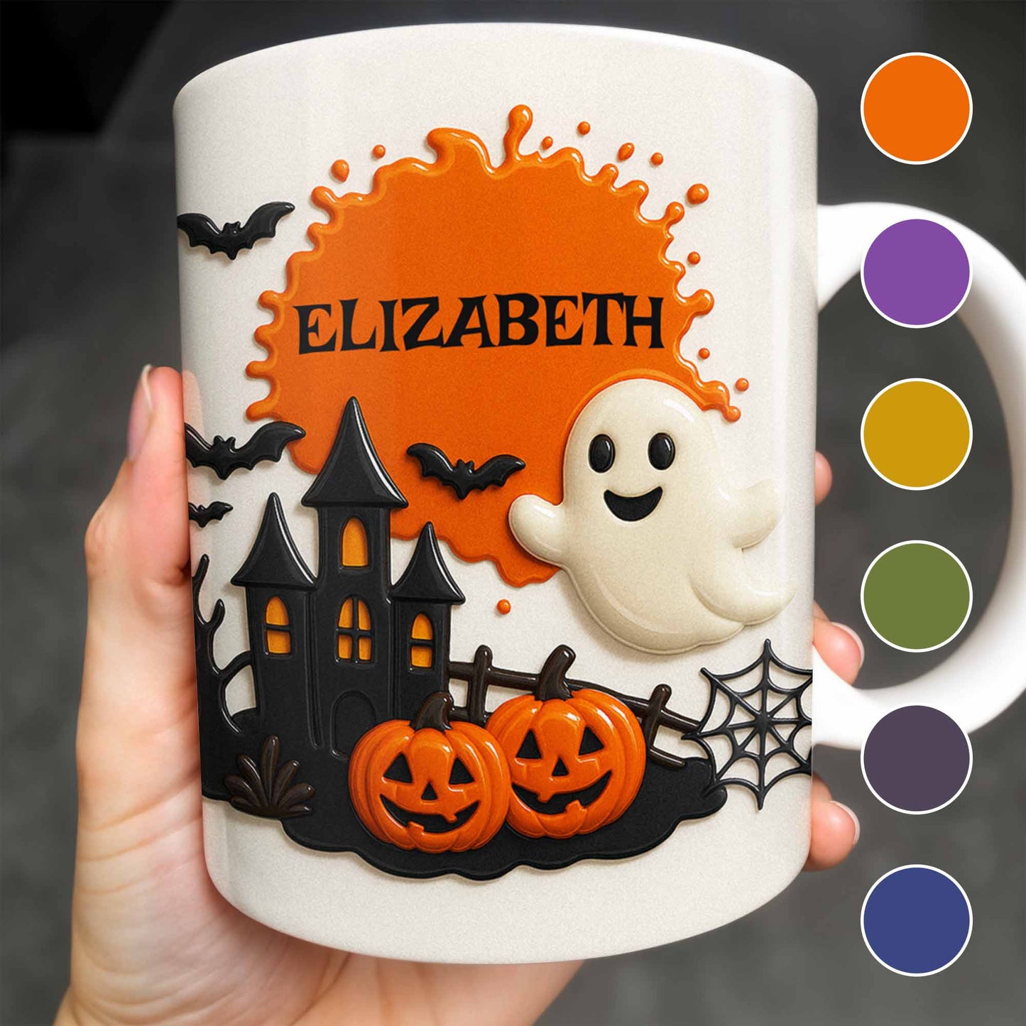 Celebrate Spooky Fun With Our Friendly Ghost And Haunted House