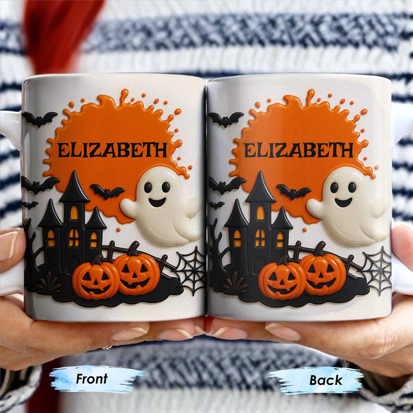 Celebrate Spooky Fun With Our Friendly Ghost And Haunted House