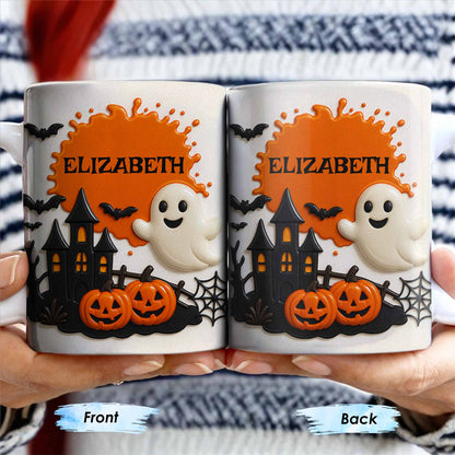 Celebrate Spooky Fun With Our Friendly Ghost And Haunted House