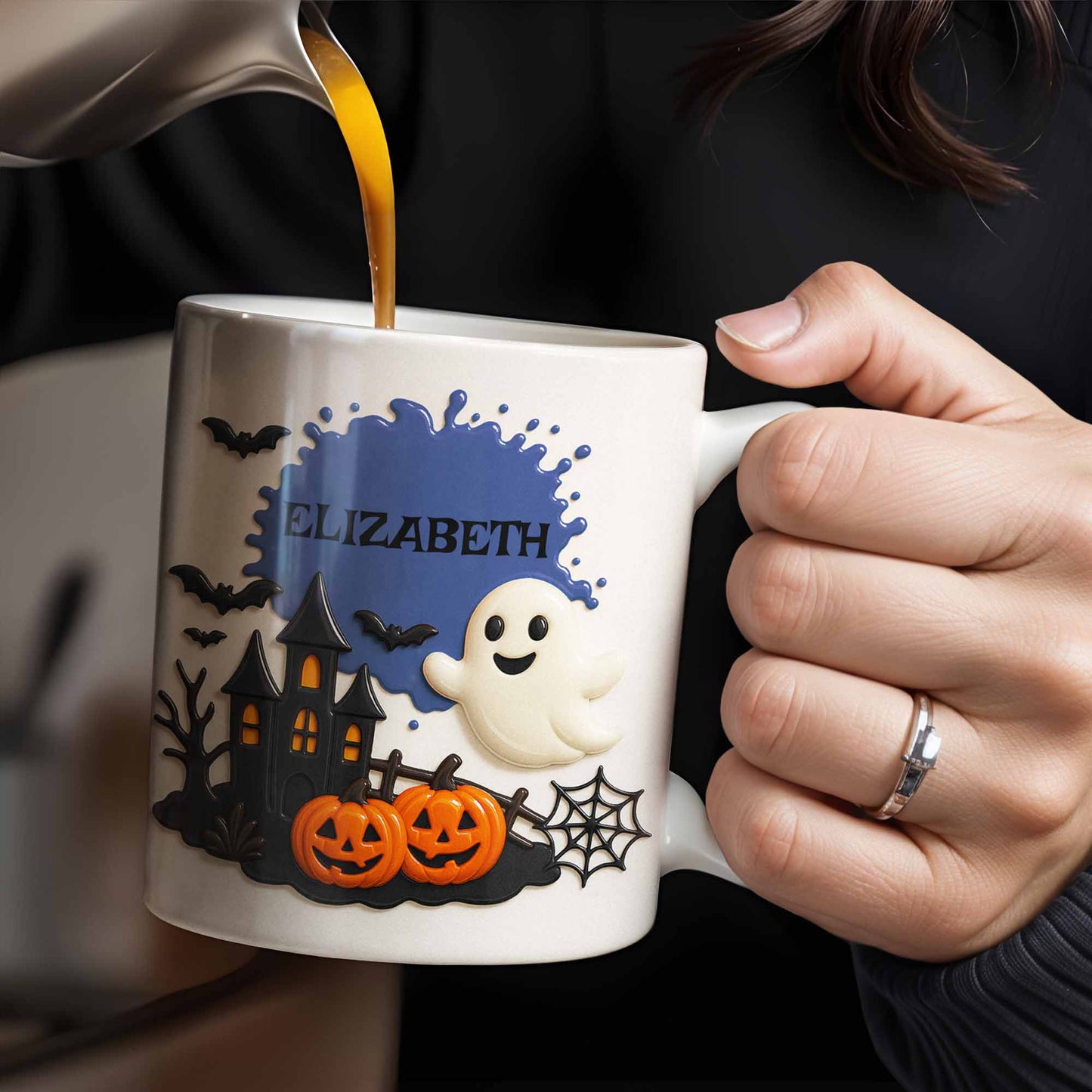 Celebrate Spooky Fun With Our Friendly Ghost And Haunted House