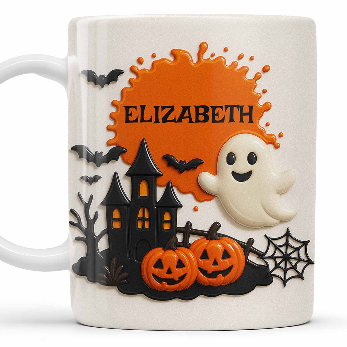 Celebrate Spooky Fun With Our Friendly Ghost And Haunted House