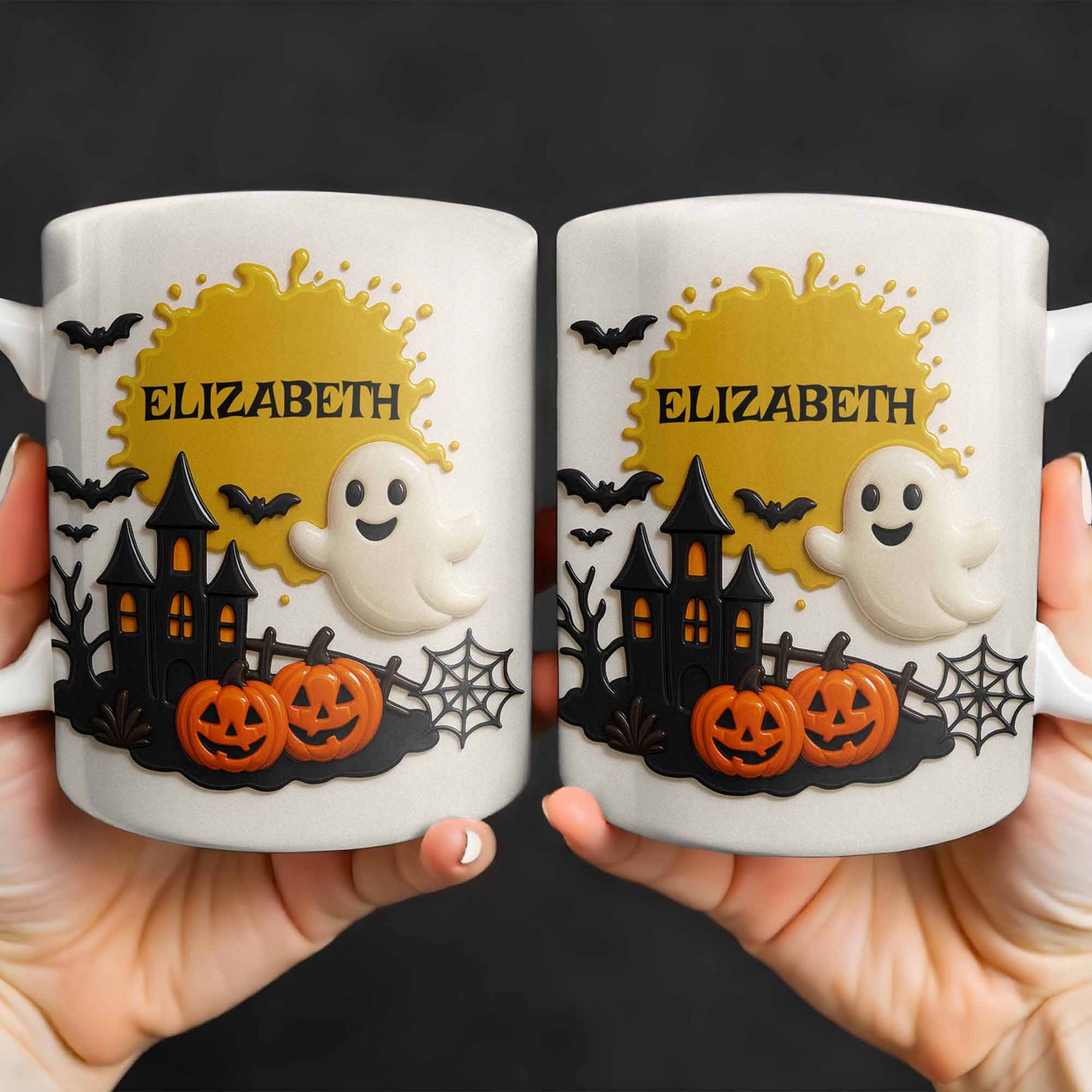 Celebrate Spooky Fun With Our Friendly Ghost And Haunted House