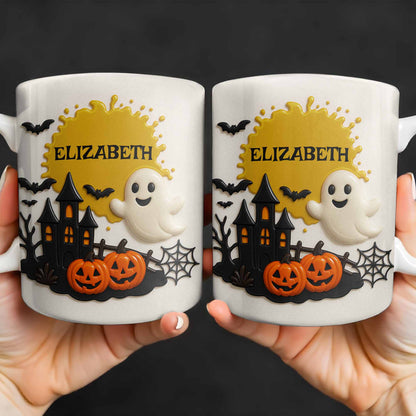 Celebrate Spooky Fun With Our Friendly Ghost And Haunted House