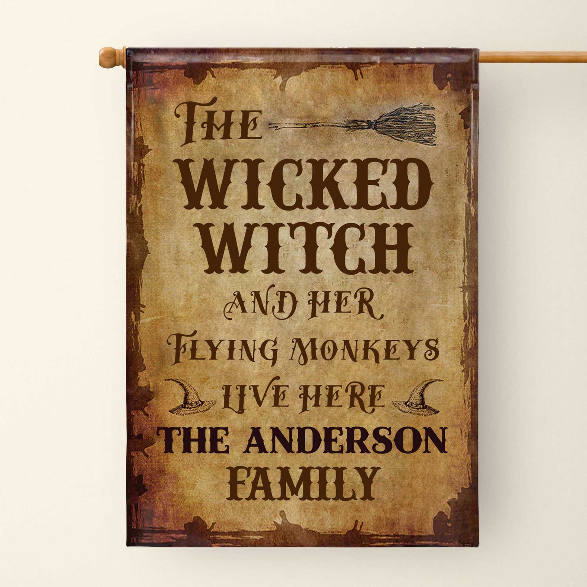 The Wicked Witch And Her Flying Monkeys Decor