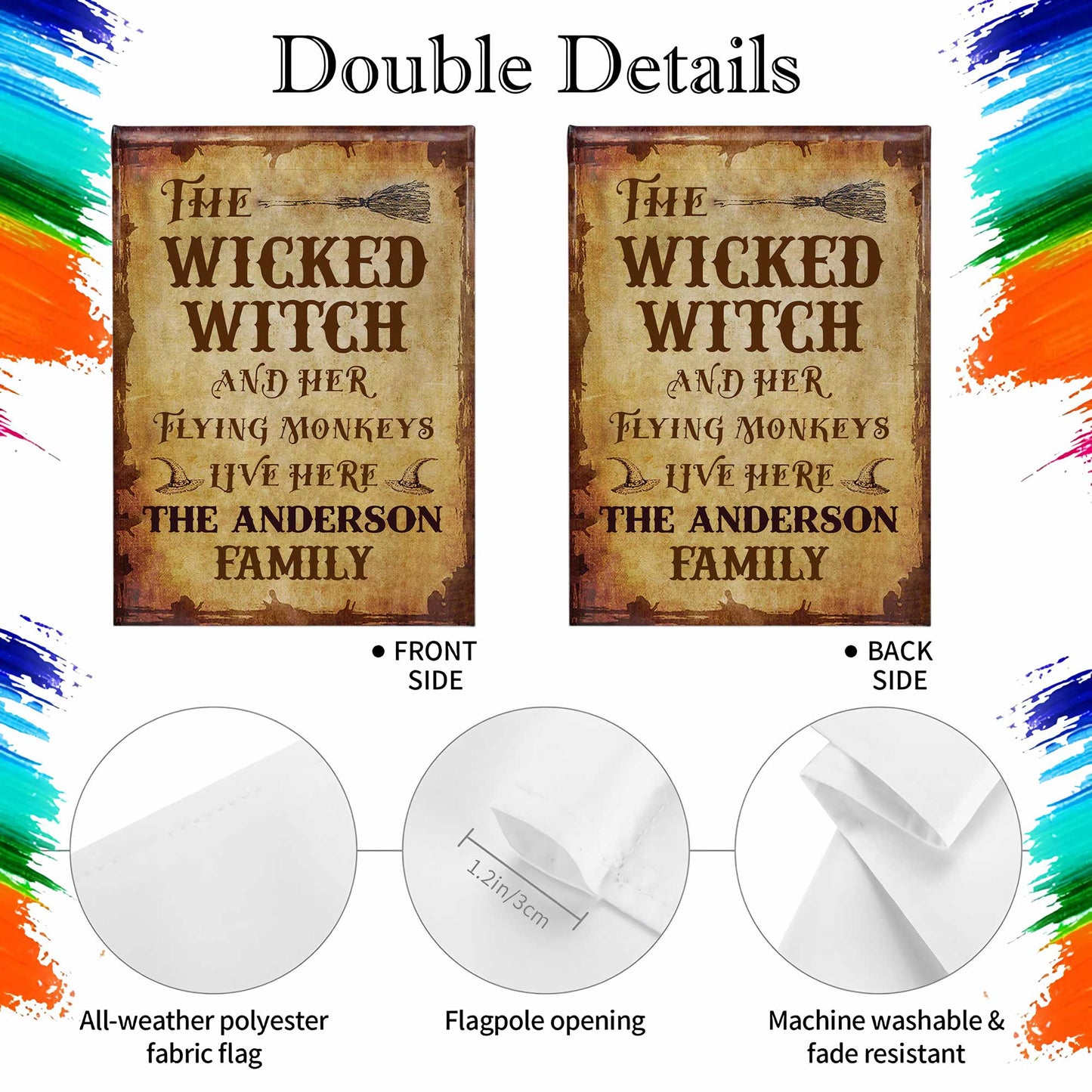 The Wicked Witch And Her Flying Monkeys Decor