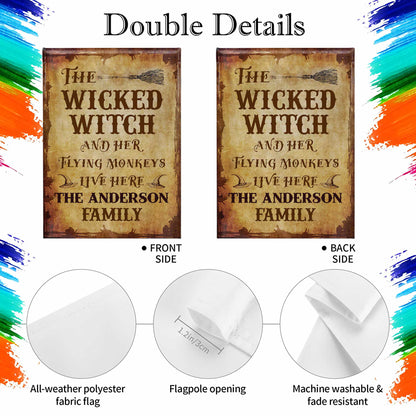 The Wicked Witch And Her Flying Monkeys Decor