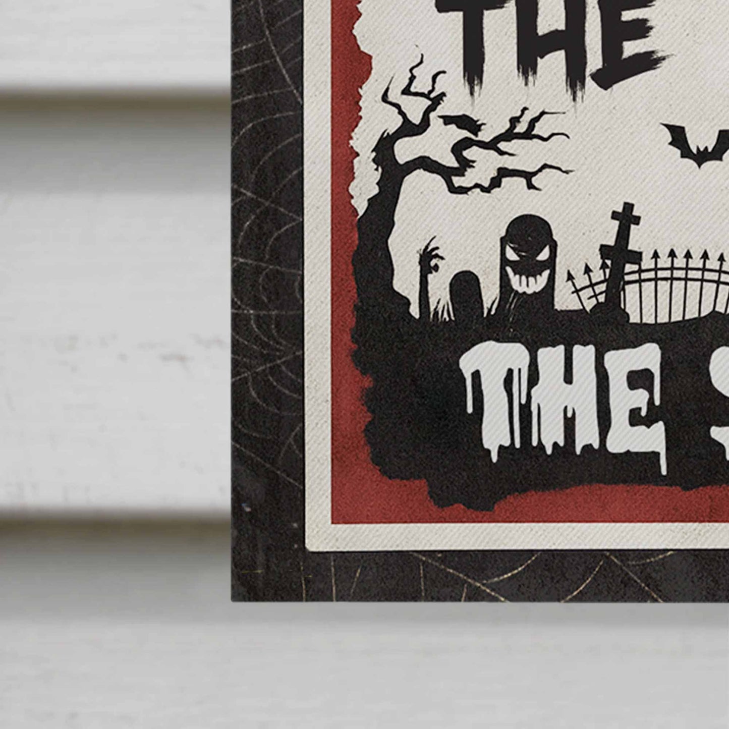 No Trespassing We're Tired Of Hiding The Bodies Flag With Grave, Cat - Personalized Flag - HALW065_GAF