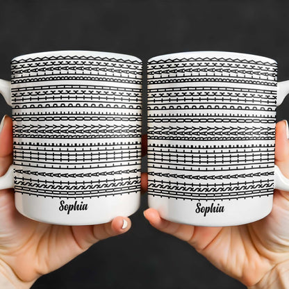 Brave Musical Notes Design