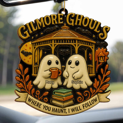 Where You Haunt, I Will Follow With Ghosts And Fall Motif