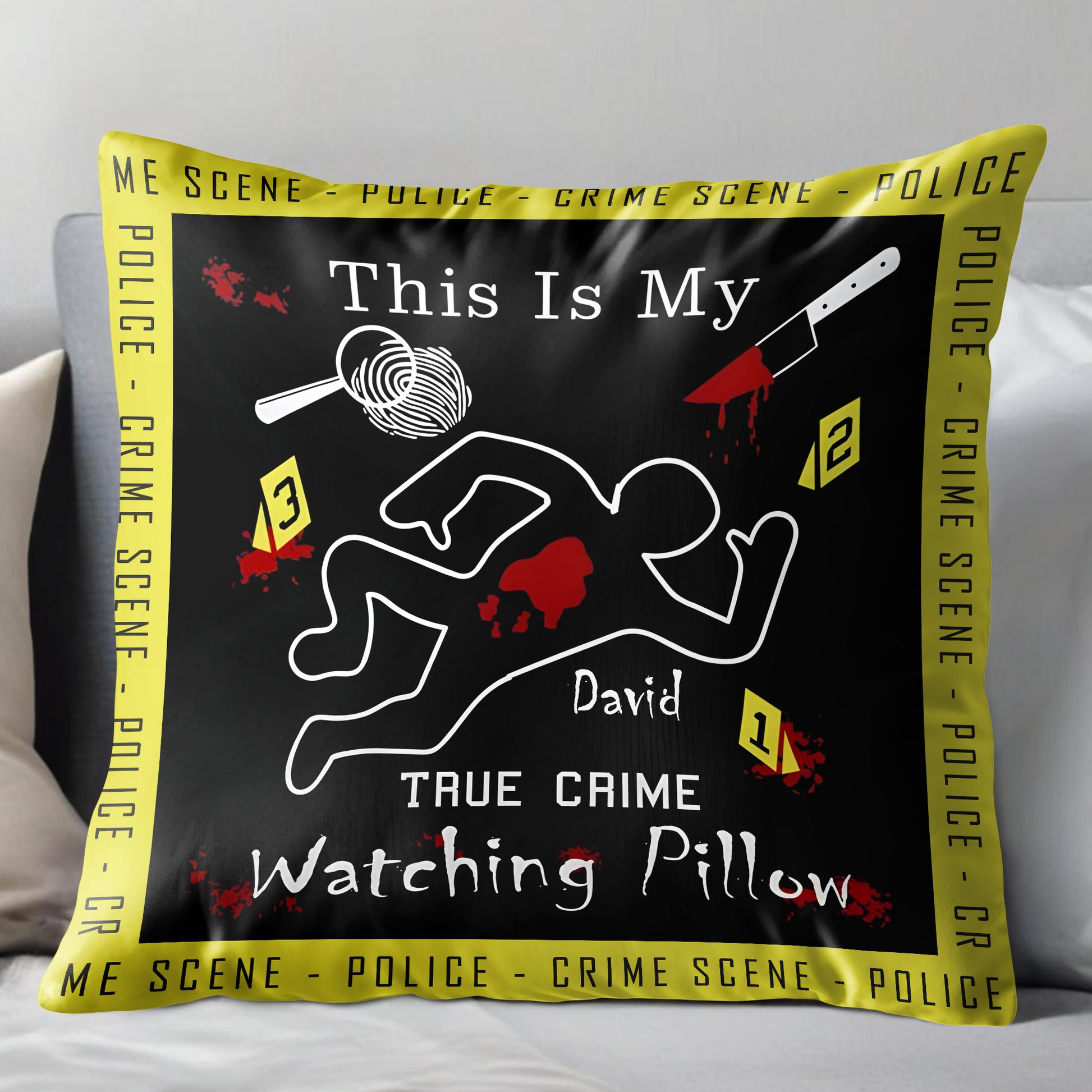 This Is My True Crime Watching Pillow