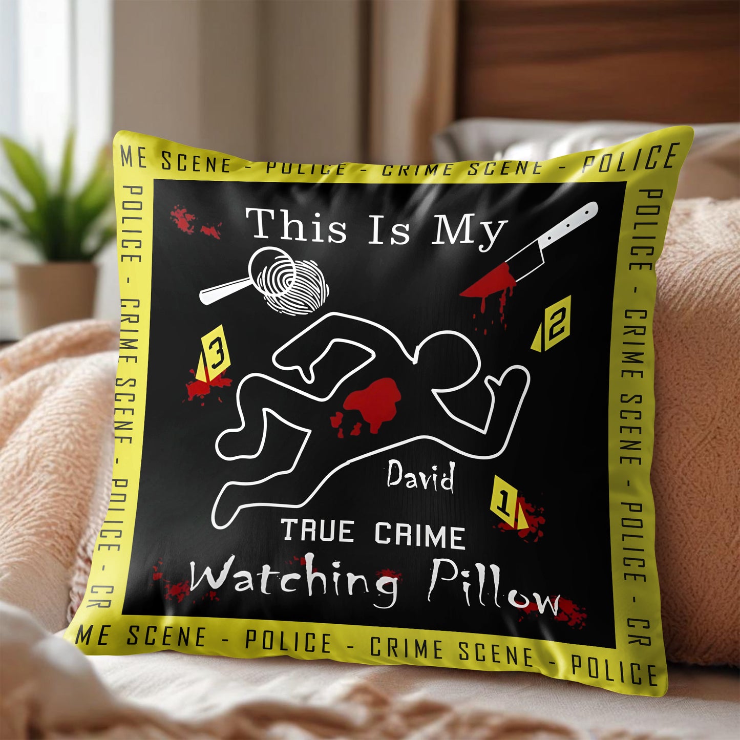 This Is My True Crime Watching Pillow