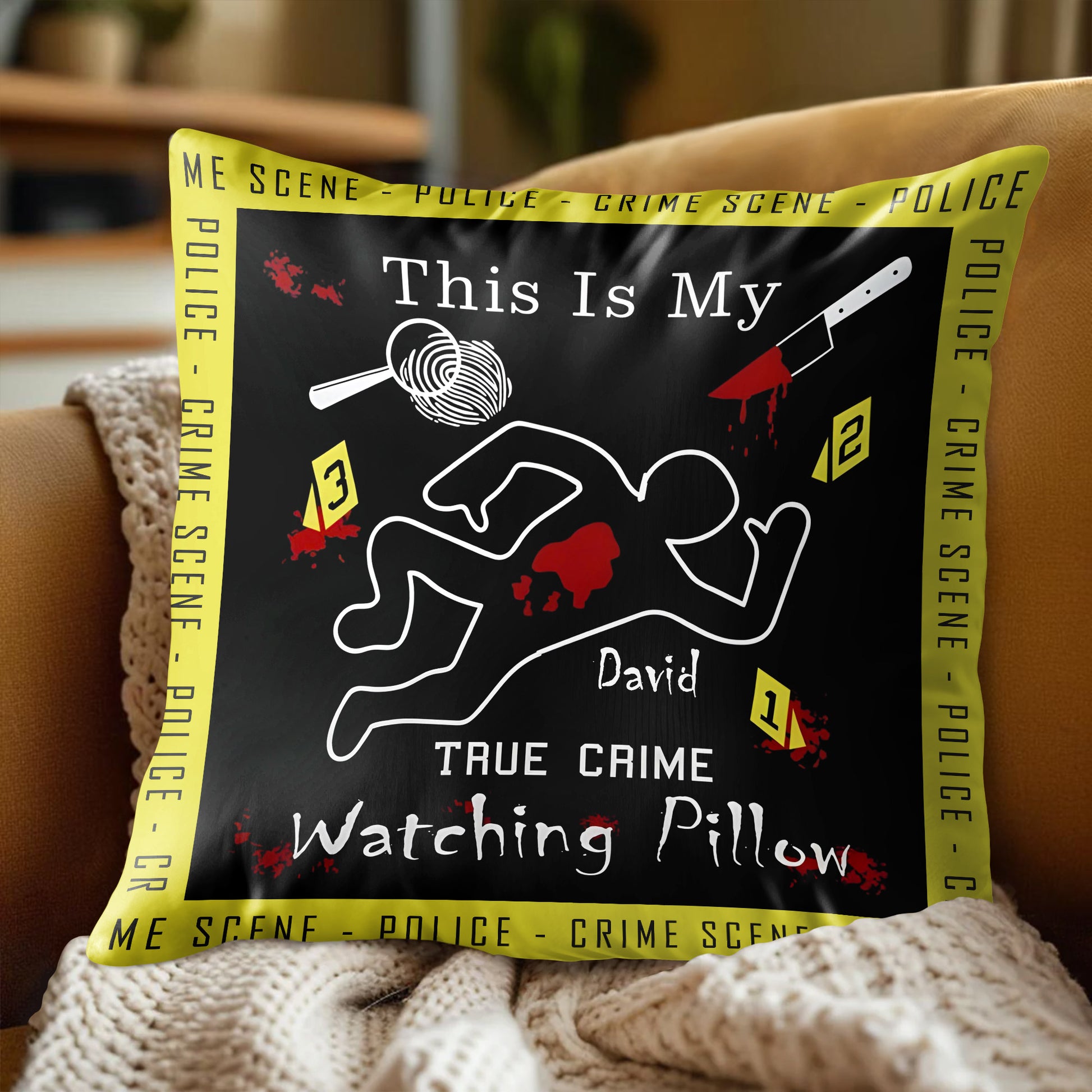 This Is My True Crime Watching Pillow