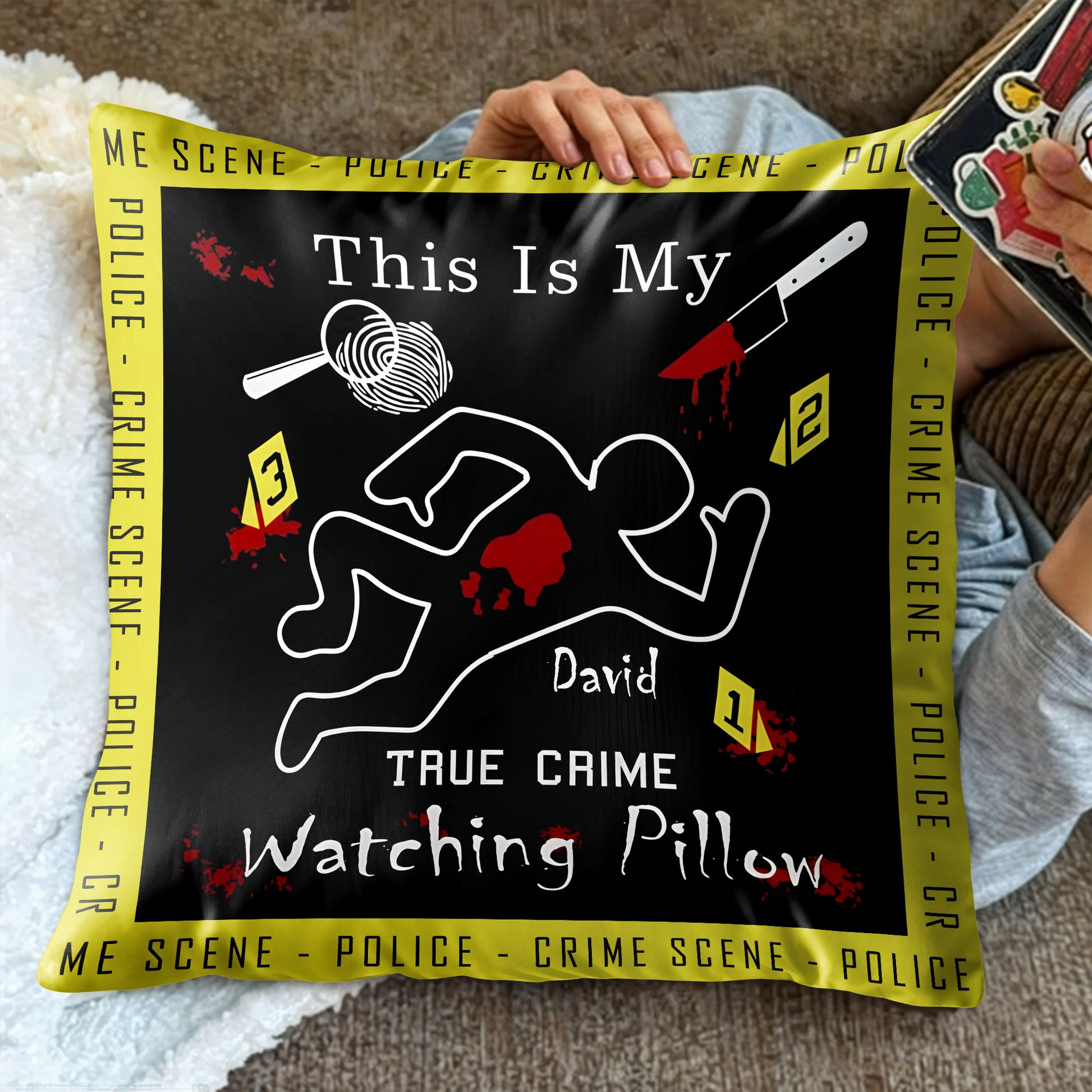 This Is My True Crime Watching Pillow