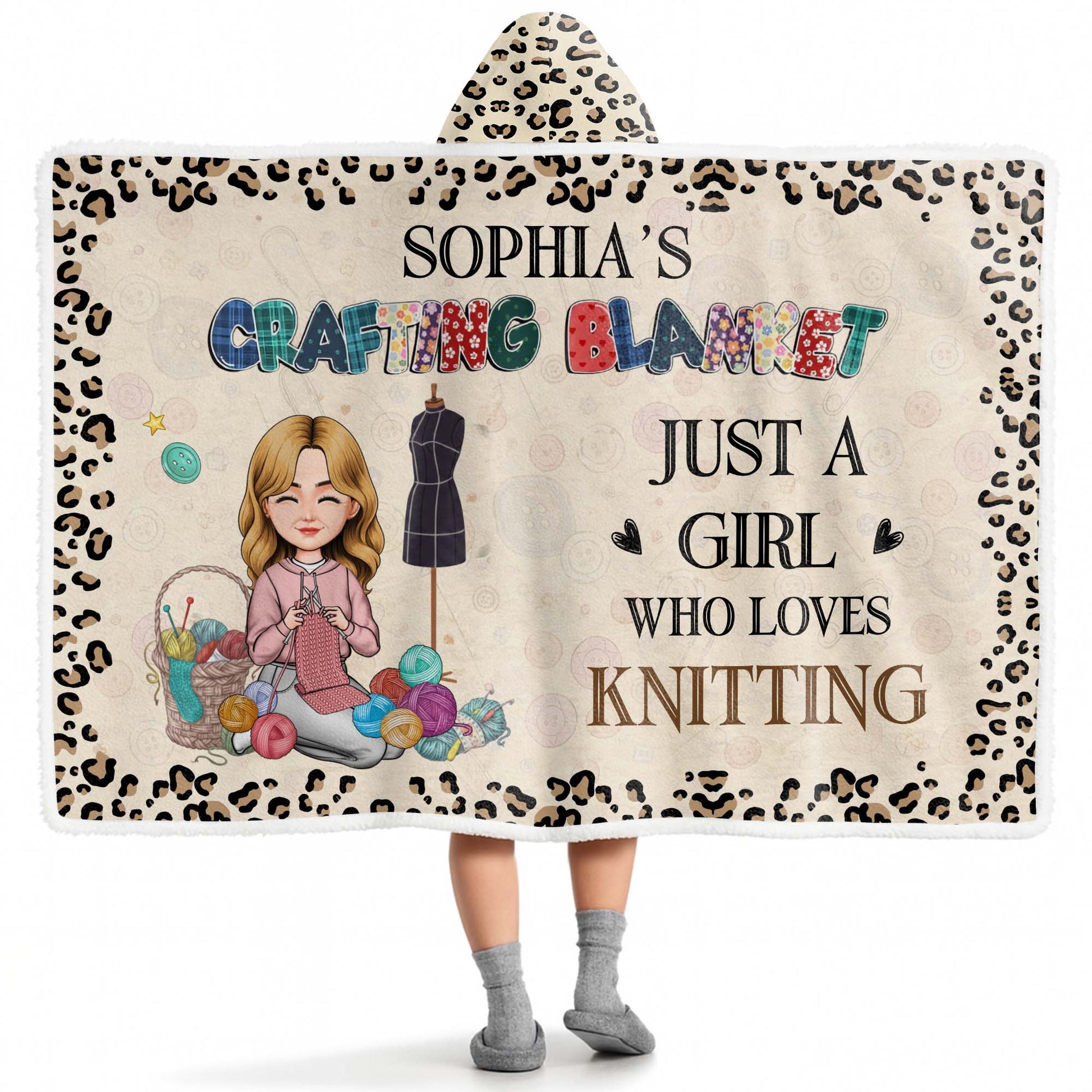 My Crafting Blanket Just A Girl Who Loves Knitting With Yarn Balls