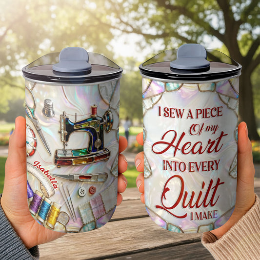 Sewing Is My Soul Language With Sewing Machine And Scissors