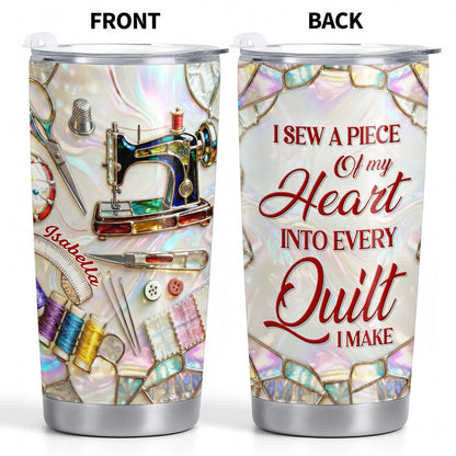 I Sew A Piece Of My Heart, Sewing Machine And Craft Tools