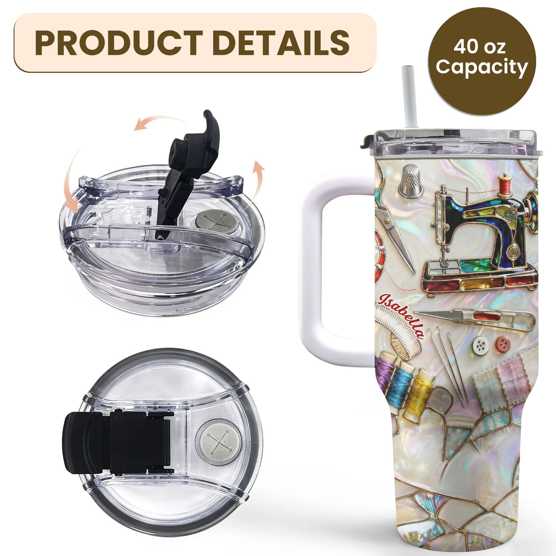 I Sew A Piece Of My Heart Sewing Machine Quilting Tools