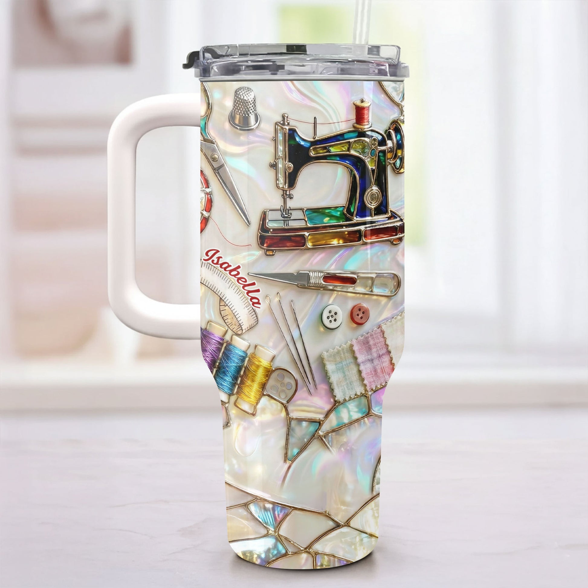 I Sew A Piece Of My Heart Sewing Machine Quilting Tools