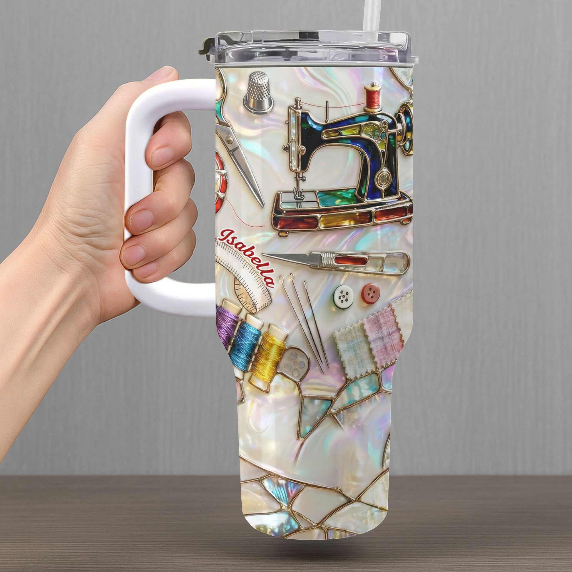 I Sew A Piece Of My Heart Sewing Machine Quilting Tools