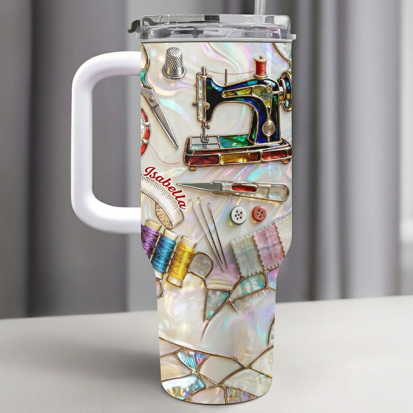 I Sew A Piece Of My Heart Sewing Machine Quilting Tools