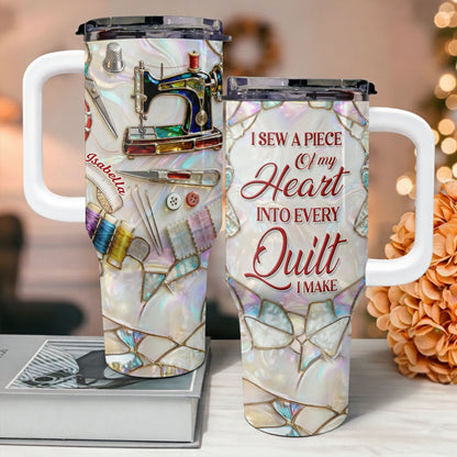 I Sew A Piece Of My Heart Sewing Machine Quilting Tools