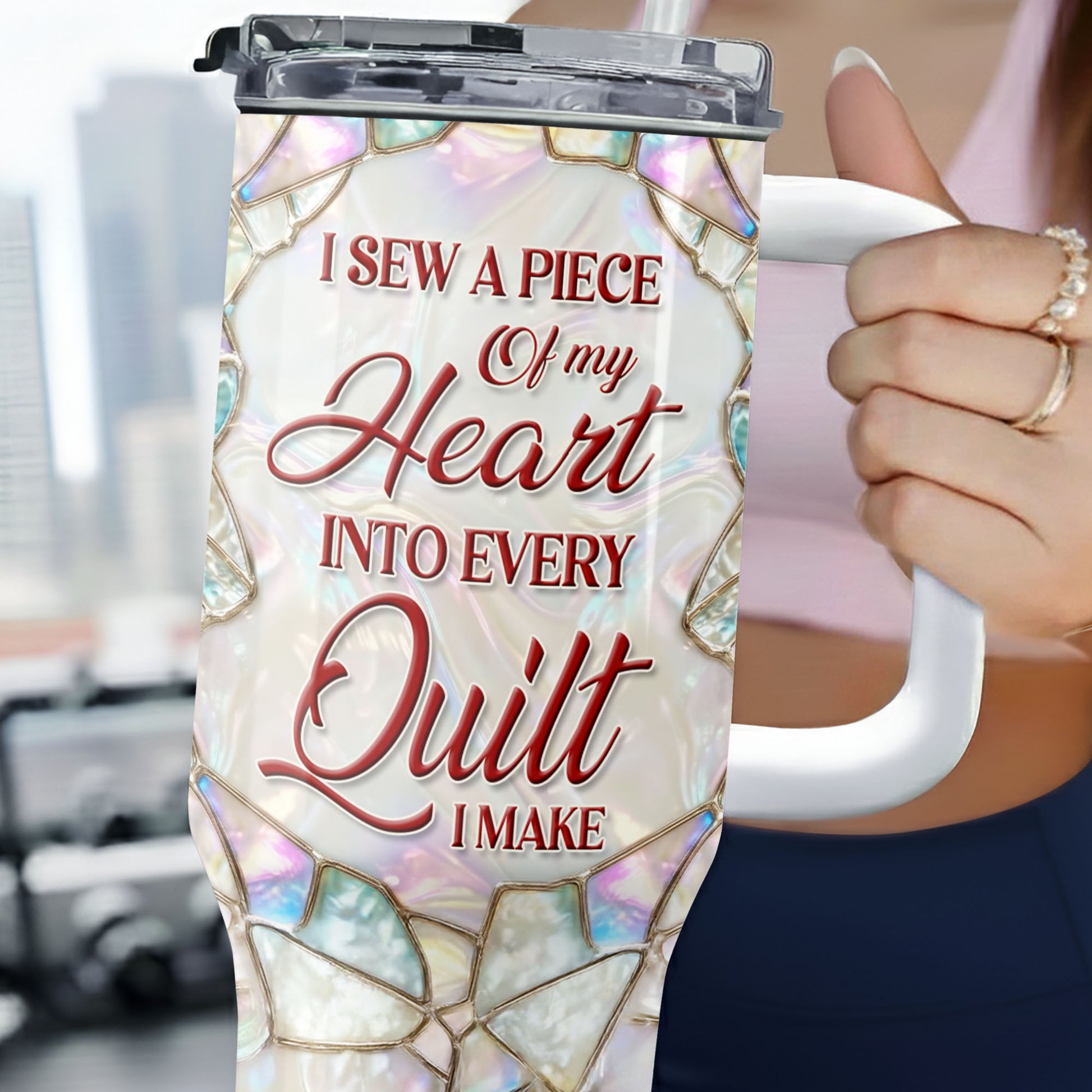 I Sew A Piece Of My Heart Sewing Machine Quilting Tools