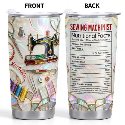 Sewing Machinist Nutritional Facts & Miracle Working Genius