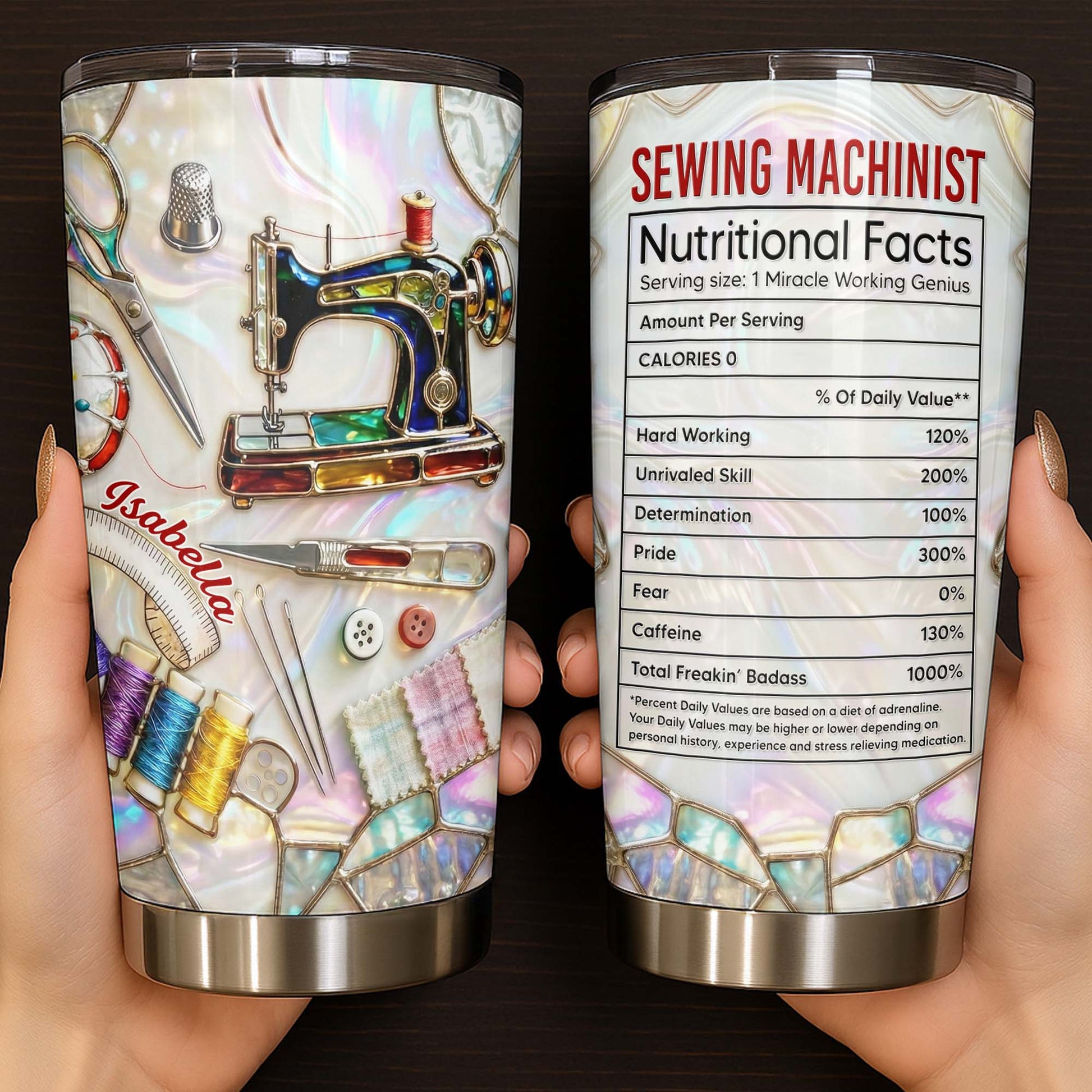 Sewing Machinist Nutritional Facts & Miracle Working Genius